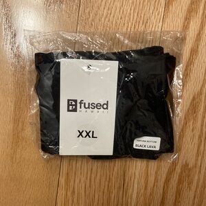 Fused Hawaii Black Hapuna Bikini Bottom 2XL NWT